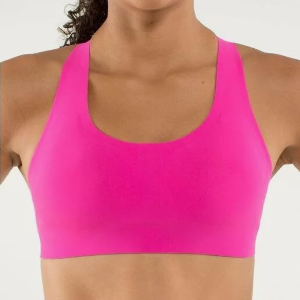 Lululemon Itty Bitty Bracer in the color Raspberry Glo Ligh